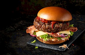 beef burger food - Diana Miller