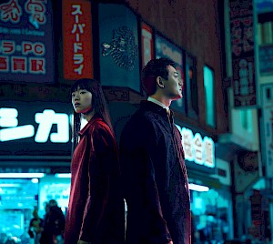 SAm McElwee shoots asahi for Havas Tokyo story best portrait photographer london