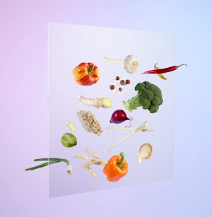 Graphic foody images ofwholefood in London captured by Chelsea Bloxsome with Horton-Stephens. Artistic food.