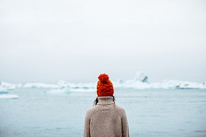 This colour photo shows Icelandic landscape scene by James Bowden, UK  photographer, represented by Horton-Stephens photographer’s agents specialises in natural and authentic  lifestyle outdoors nature photographic images.