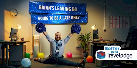 Travelodge campaign shot by top photographer Gary Salter represented by photographers agents Horton-Stephens