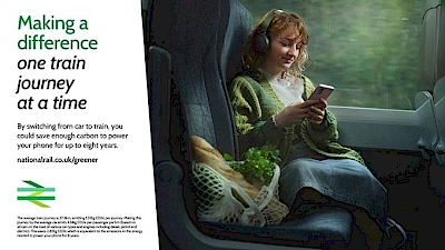National Rail campaign shot by Megan Eagles top london photographer represented by Horton-Stephens agency
